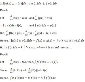 Indefinite Integration Homework Help in Math - Homework1